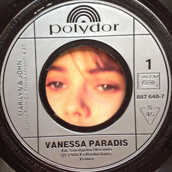 Vanessa Paradis : Marilyn & John (7", Single)