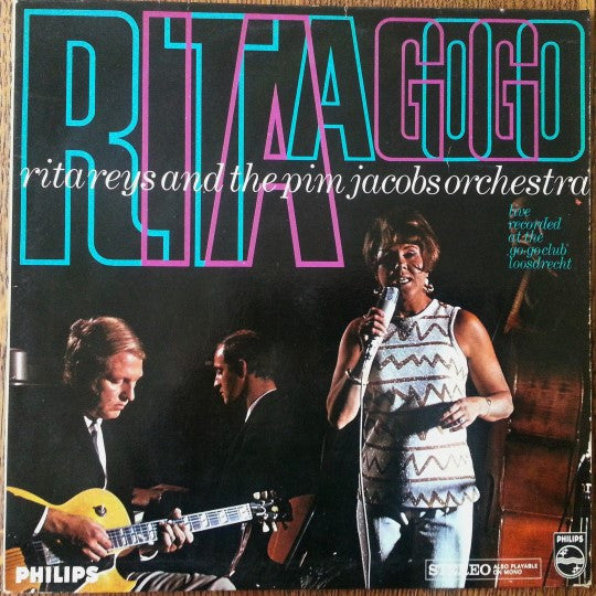Rita Reys and The Pim Jacobs Orchestra : Rita A Go-go (LP, Album)