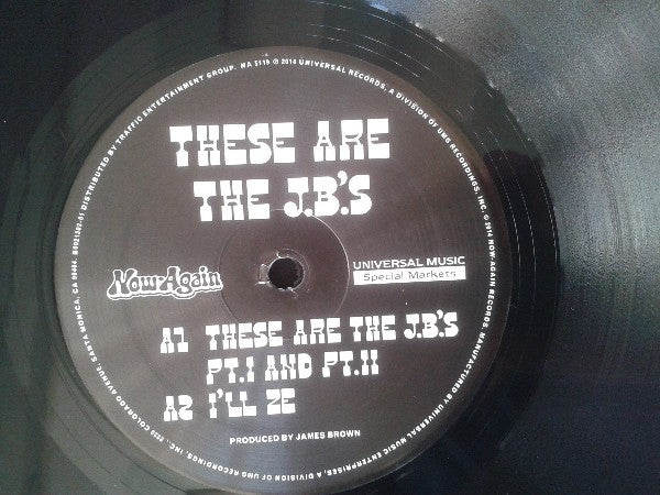 The J.B.'s : These Are The J.B.'s (LP, Album, Ltd, RP)