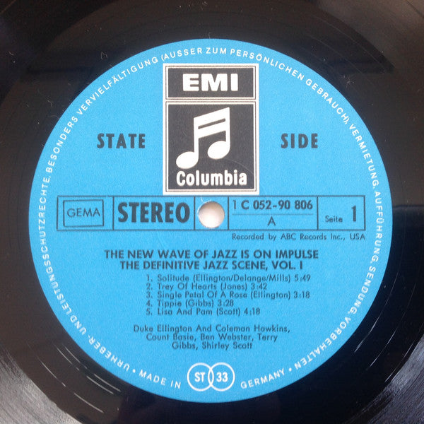 Various : The Definitive Jazz Scene Volume 1 (LP, Comp)