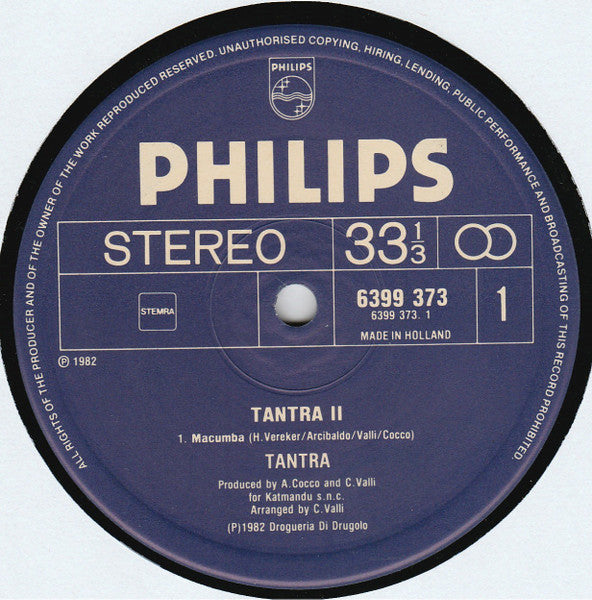Tantra (2) : Tantra II (LP, Album)