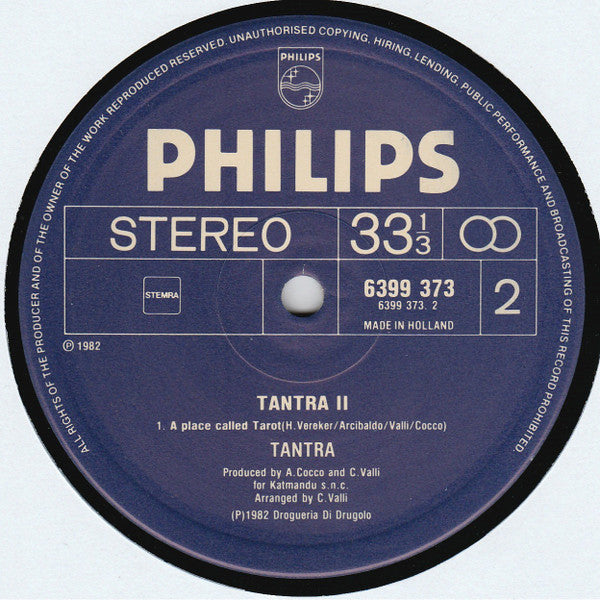 Tantra (2) : Tantra II (LP, Album)