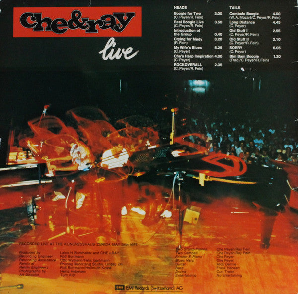 Che & Ray : Live! (LP, Album)