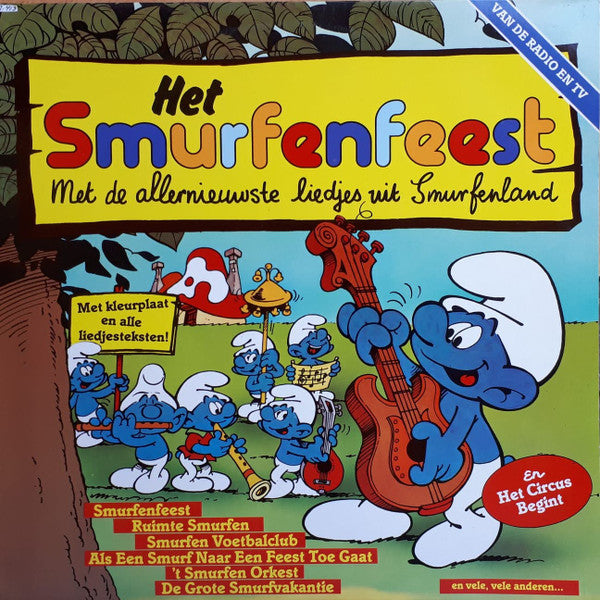 De Smurfen* : Het Smurfenfeest (LP, Album)