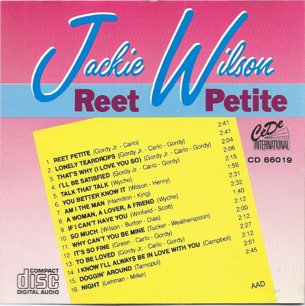 Jackie Wilson : Reet Petite (CD, Comp)