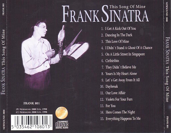 Frank Sinatra : This Song Of Mine (CD, Comp)