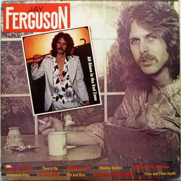 Jay Ferguson : All Alone In The End Zone (LP, Album, SRC)