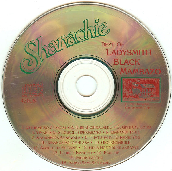 Ladysmith Black Mambazo : Best Of Ladysmith Black Mambazo (CD, Comp)