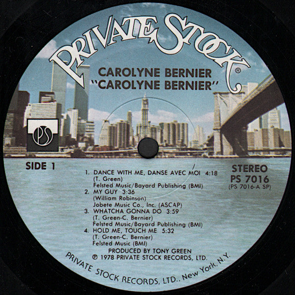 Carolyne Bernier* : Carolyne Bernier (LP, Album)
