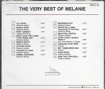 Melanie (2) : The Very Best Of Melanie (CD, Comp)