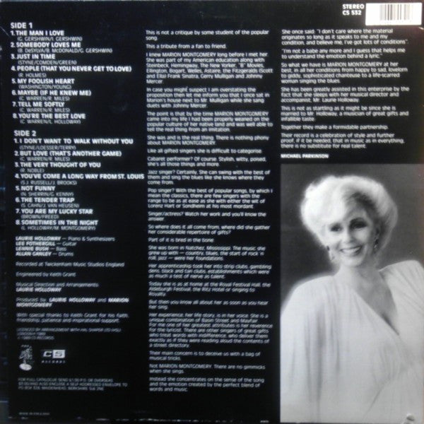 Marian Montgomery : Sometimes In the Night (LP)