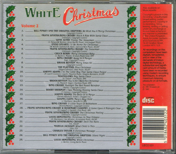 Various : White Christmas - Volume 2 (CD, Comp, RM)