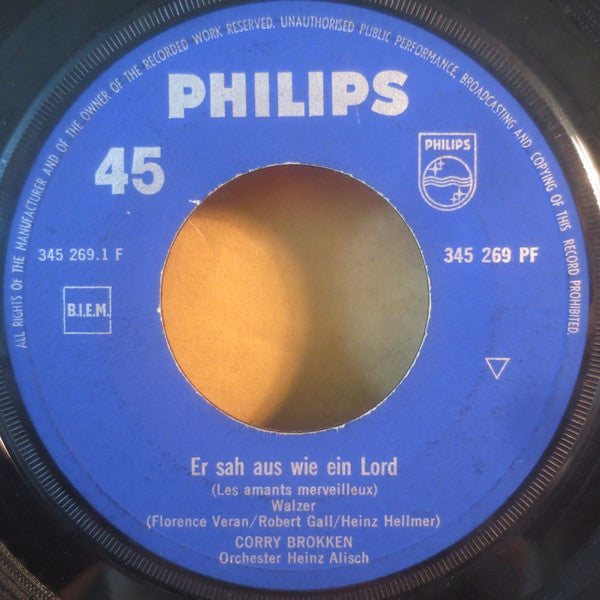 Corry Brokken : Er Sah Aus Wie Ein Lord (7", Single)