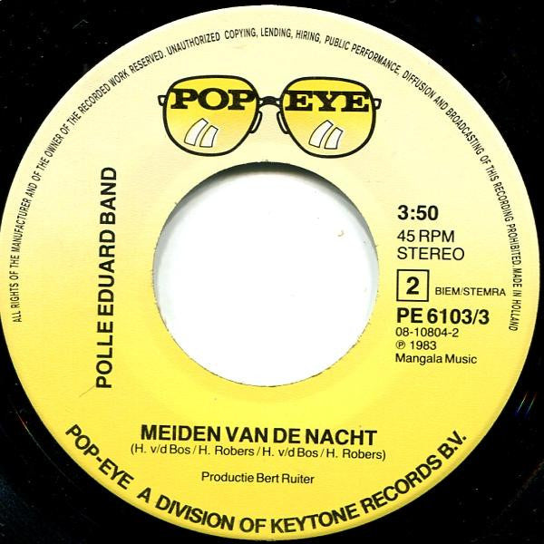 Polle Eduard Band : Dat Is Liefde (7", Single)