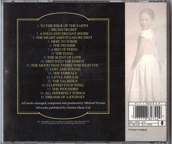 Michael Nyman : The Piano (CD, Album, RP)