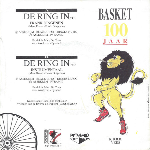 Frank Dingenen : De Ring In (7", Single)