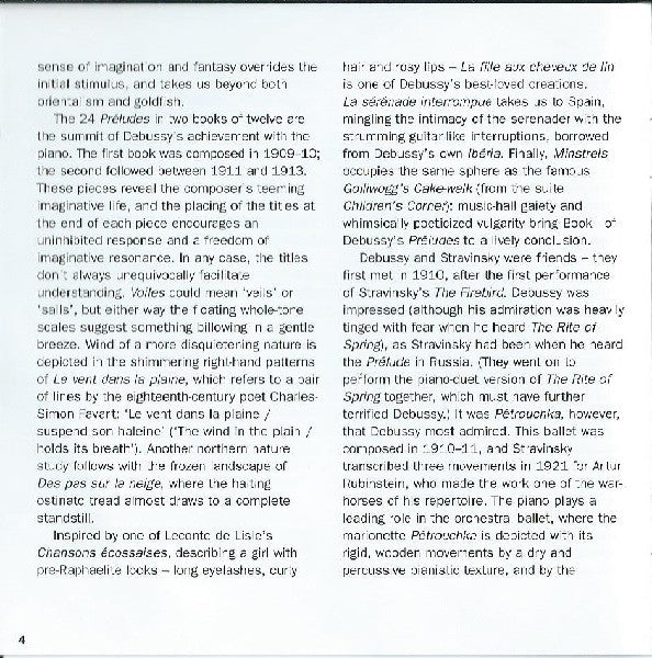 Martha Argerich Presents Alexander Gurning : Debussy Stravinsky (CD)