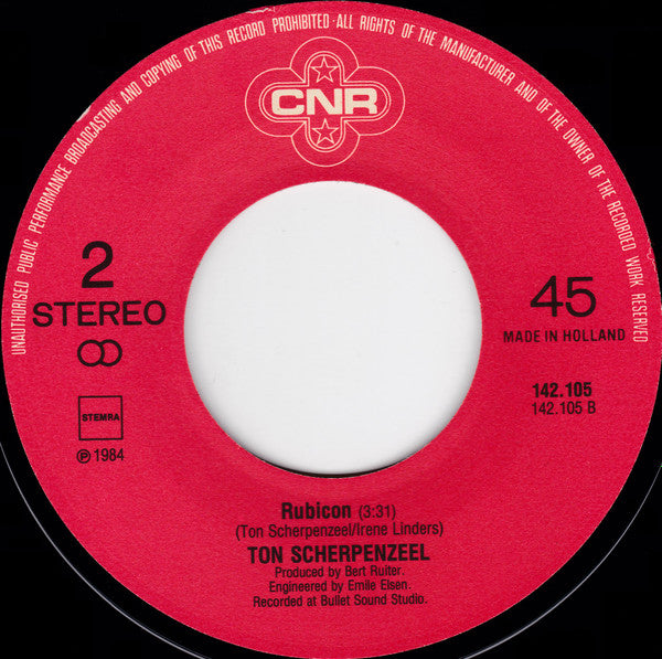 Ton Scherpenzeel : Heart Of The Universe (7", Single)