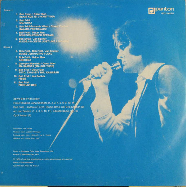 Bob Frídl : Abeceda (LP, Album, RP)