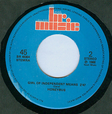 Honeybus : I Can't Let Maggie Go (7", Single)