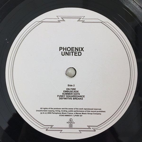 Phoenix : United (LP, Album, RE)
