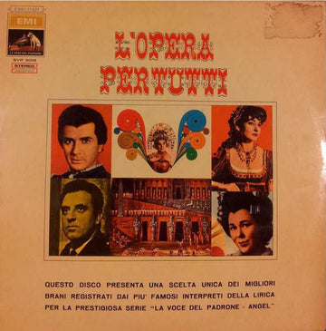 Various : L'Opera Per Tutti (LP, Comp)