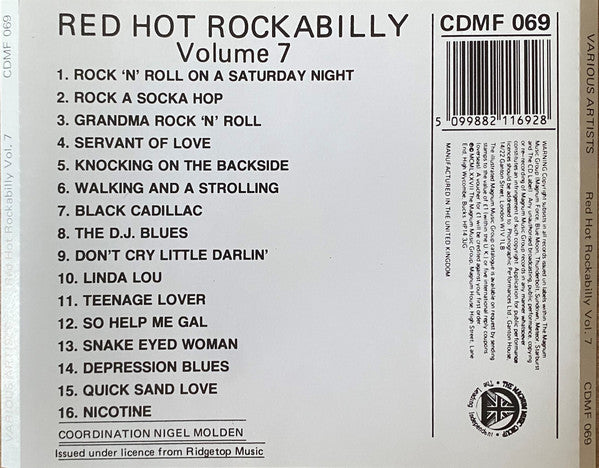 Various : Red Hot Rockabilly Volume 7 (CD, Comp)