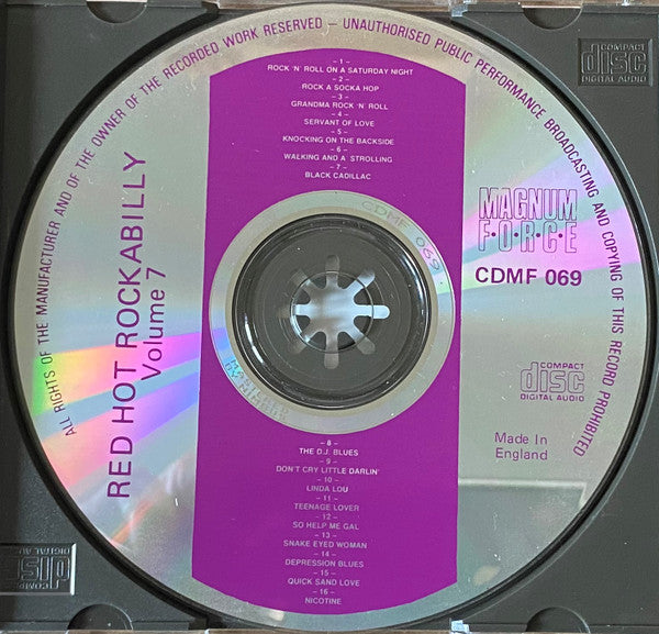 Various : Red Hot Rockabilly Volume 7 (CD, Comp)