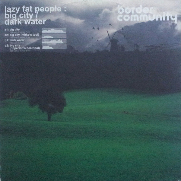 Lazy Fat People : Big City / Dark Water (12")