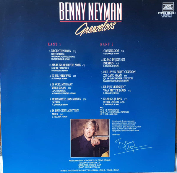Benny Neyman : Grenzeloos (LP)