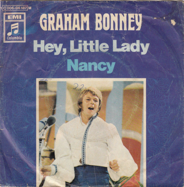 Graham Bonney : Hey, Little Lady (7", Single, Mono)