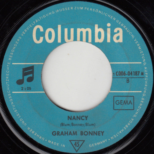 Graham Bonney : Hey, Little Lady (7", Single, Mono)