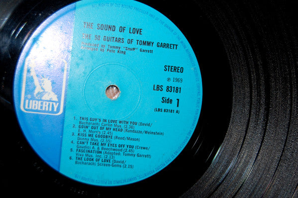 The 50 Guitars Of Tommy Garrett : The Sound Of Love (LP, Album)