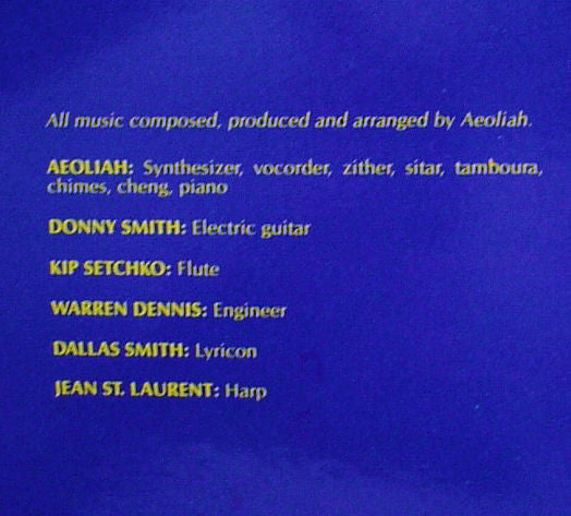 Aeoliah : The Light Of Tao - Universal Planetary Music (LP)