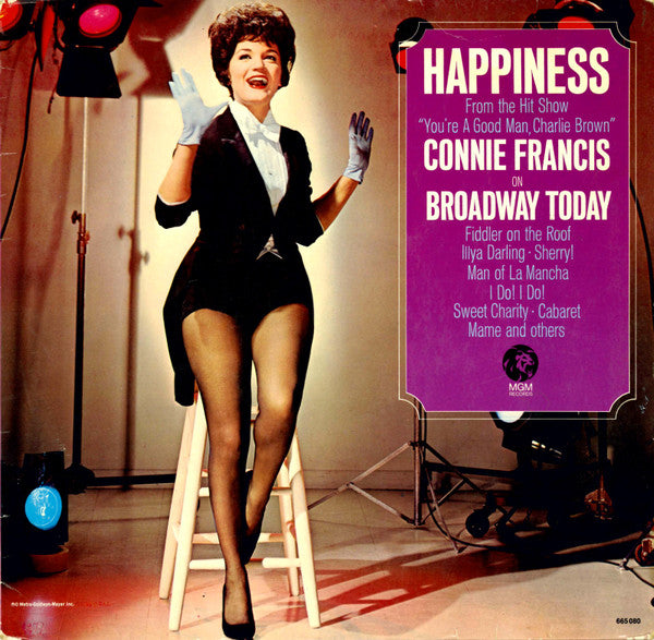 Connie Francis : Happiness - From The Hit Show "You're A Good Man, Charlie Brown" (LP)