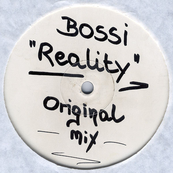 Bossi : Reality (12", Promo)