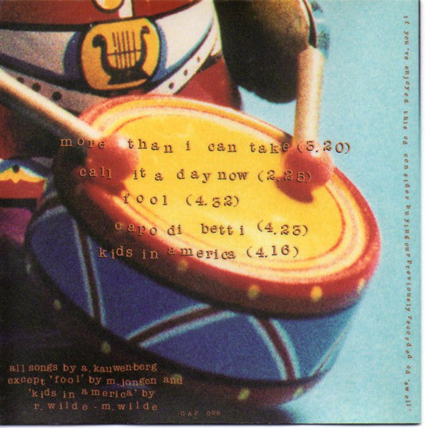 Plunk : More Than I Can Take (CD, EP)