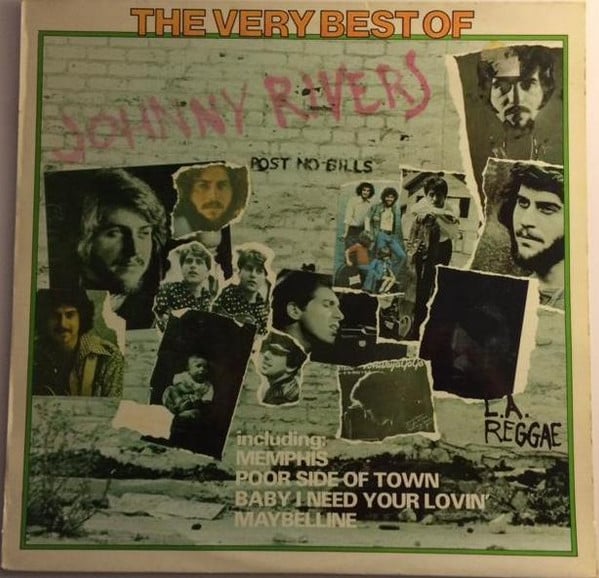 Johnny Rivers : The Very Best Of Johnny Rivers (LP, Comp)