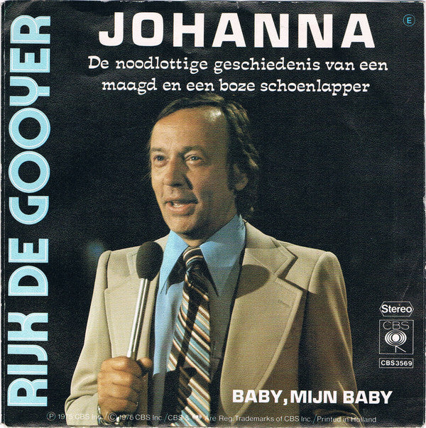 Rijk De Gooyer : Johanna  (7", Single)