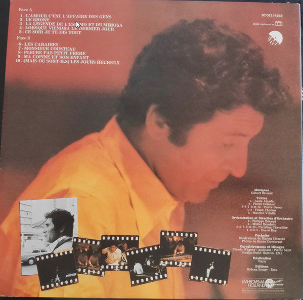 Gilbert Bécaud : Gilbert Bécaud  (LP, Album, Gat)
