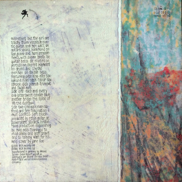 Everything But The Girl : Eden (LP, Album)