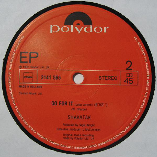 Shakatak : Streetwalkin' (12")