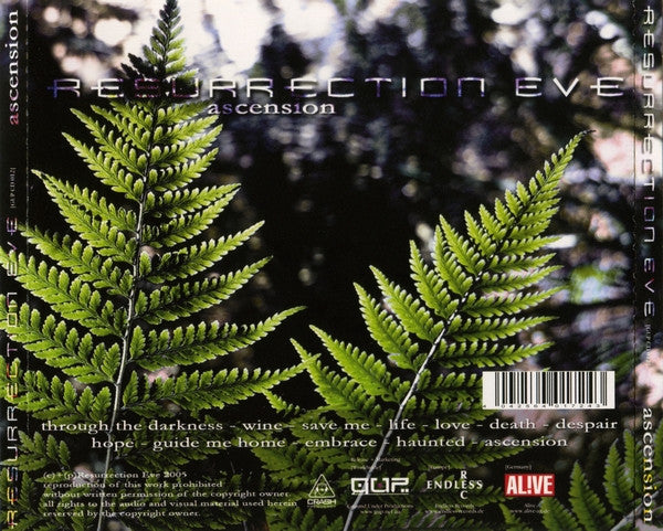 Resurrection Eve : Ascension (CD, Album)