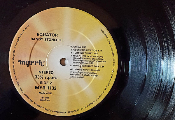 Randy Stonehill : Equator (LP, Album)