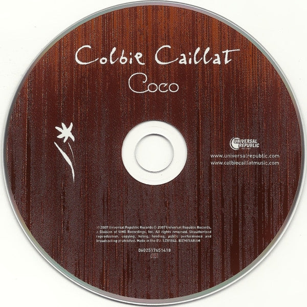 Colbie Caillat : Coco (CD, Album, Sli)