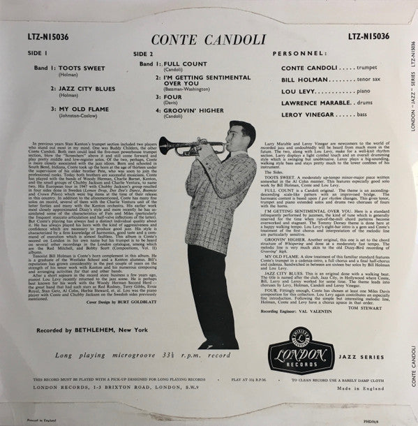Conte Candoli : Conte Candoli (LP, Mono)