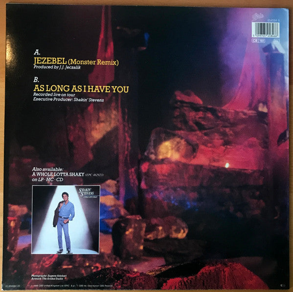 Shakin' Stevens : Jezebel (Monster Remix) (12")