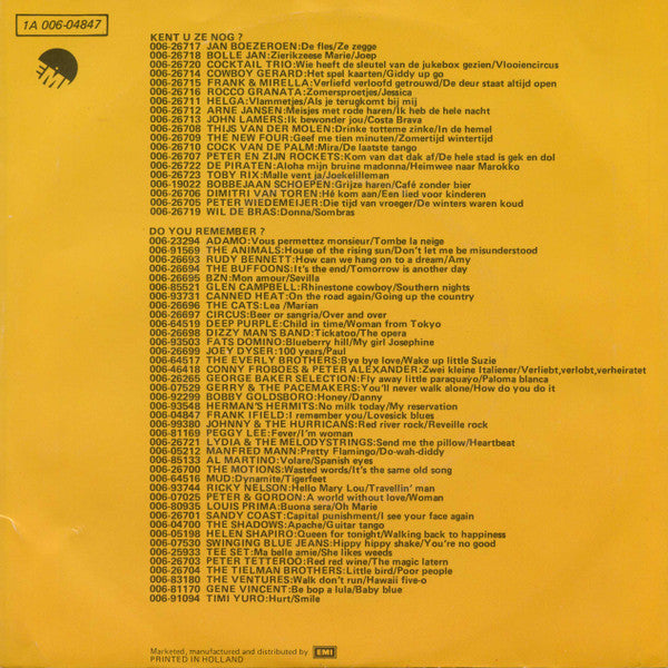 Frank Ifield : I Remember You / Lovesick Blues (7", Single)