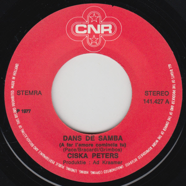 Ciska Peters : Dans De Samba (7", Single)