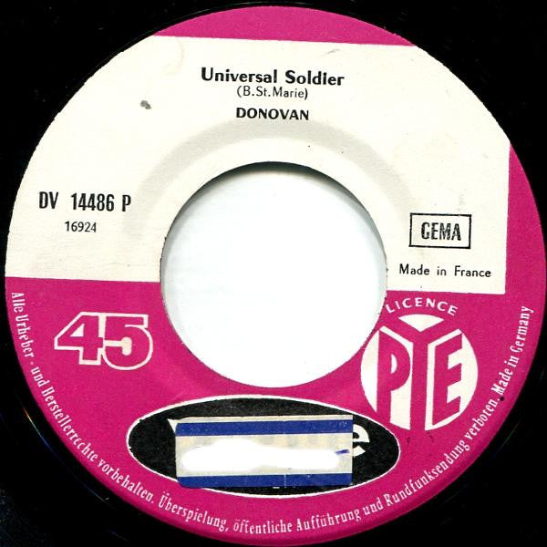 Donovan : Universal Soldier (7", Single)
